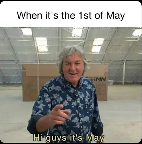 James May Says It’s May
