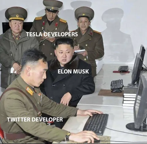 Elon Musk Trains the Twitter Developer