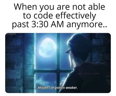 Coding After 3:30 AM