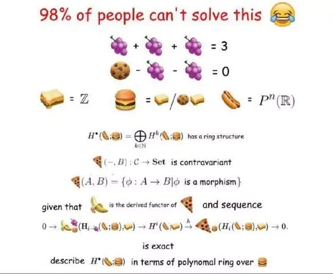 98% Can't Solve This Math Meme
