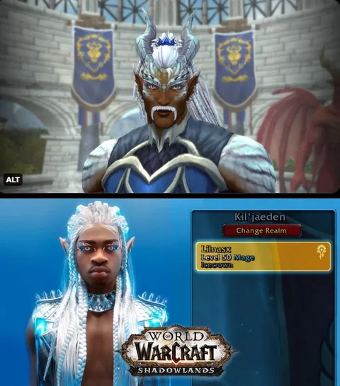 Lil Nas X in World of Warcraft