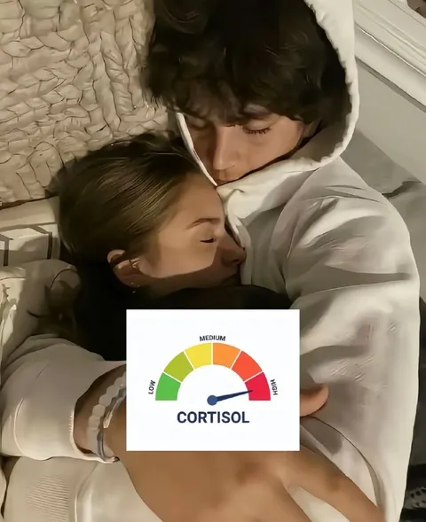 Cortisol Drops While Cuddling