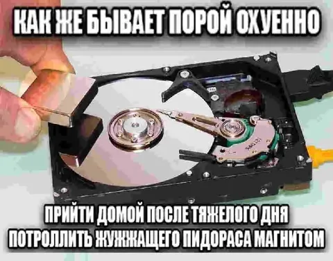 Потроллить шумящий жёсткий диск