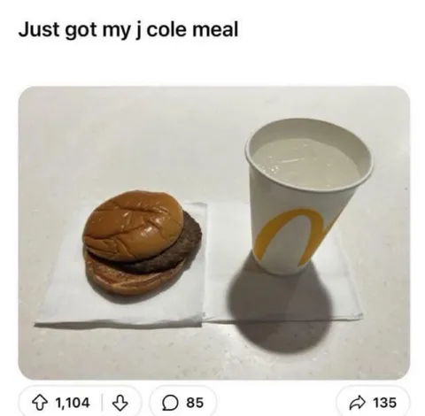 J Cole Meal