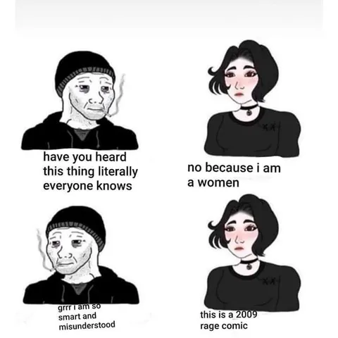 Wojak Feels Girl Rage Comic