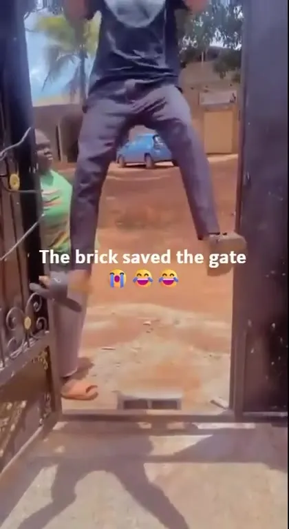 The Brick Saved the Gate