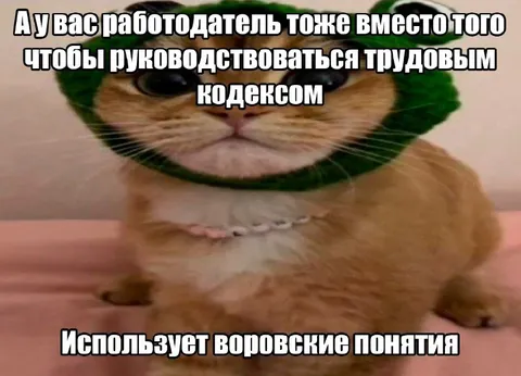 Работодатель по воровским понятиям