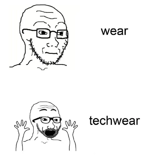 Wear vs Techwear