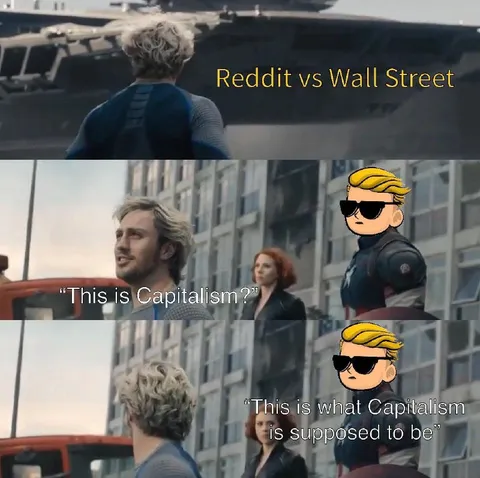 Reddit vs Wall Street Capitalism