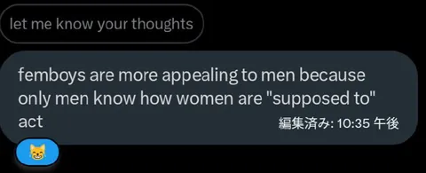 Femboys Know How Women Should Act