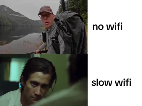 No WiFi vs Slow WiFi