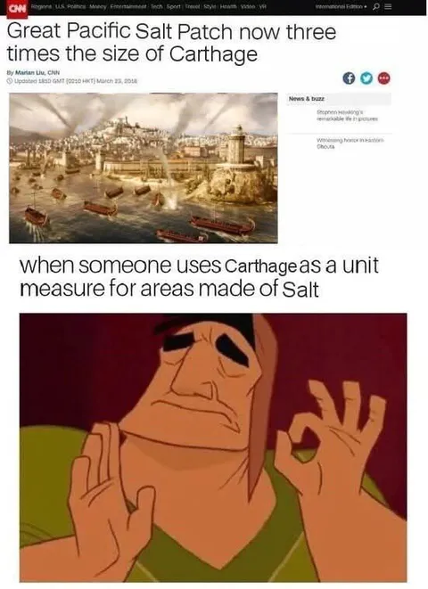 Kronk Approves Salt Measurements