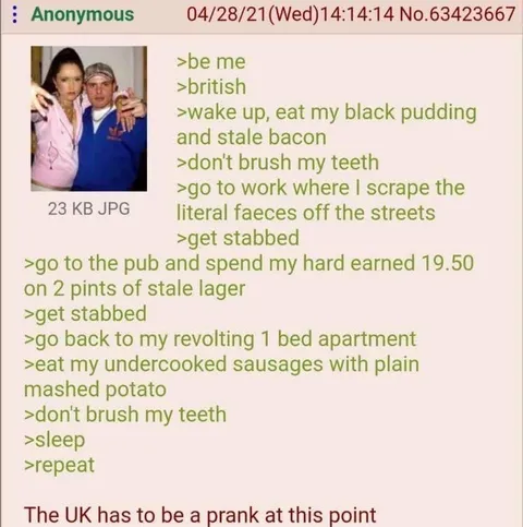 British Life Greentext