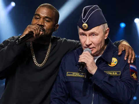 Кanye и Путин поют вместе