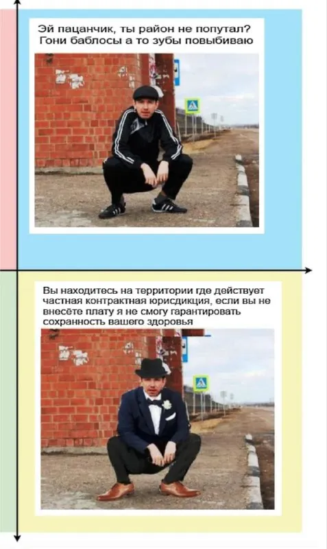 Когда гопник становится джентльменом