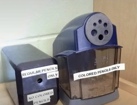 Pencil Sharpener Segregation