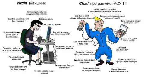 Айтишник против программиста АСУ ТП