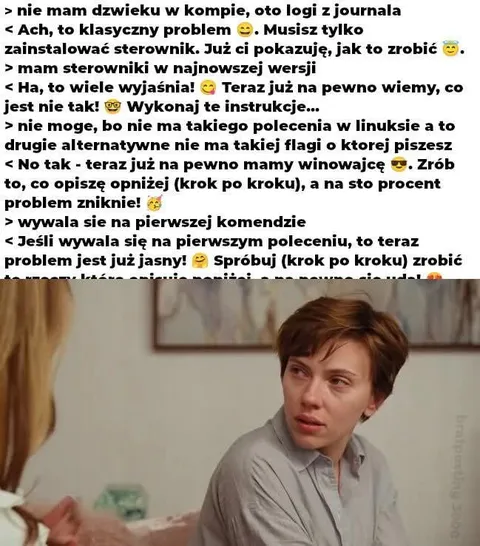 Sterownik nie rozwiąże problemu