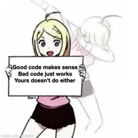 Your Code Does Neither