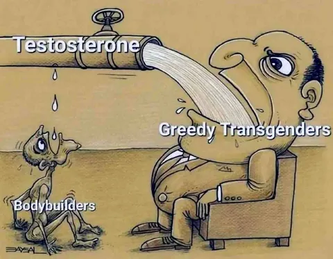 Greedy Transgenders Meme
