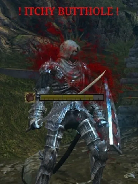 Itchy Butthole Dark Souls