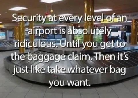 Airport Baggage Claim Security