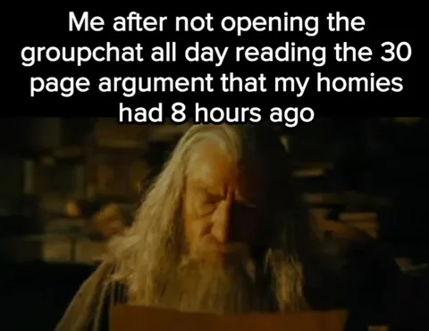 Reading the Group Chat War