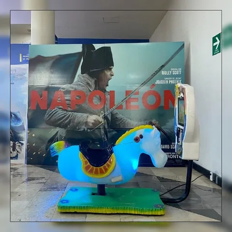 Napoleon on a Coin-Operated Horse