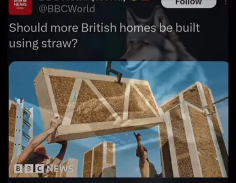British Homes Made of Straw