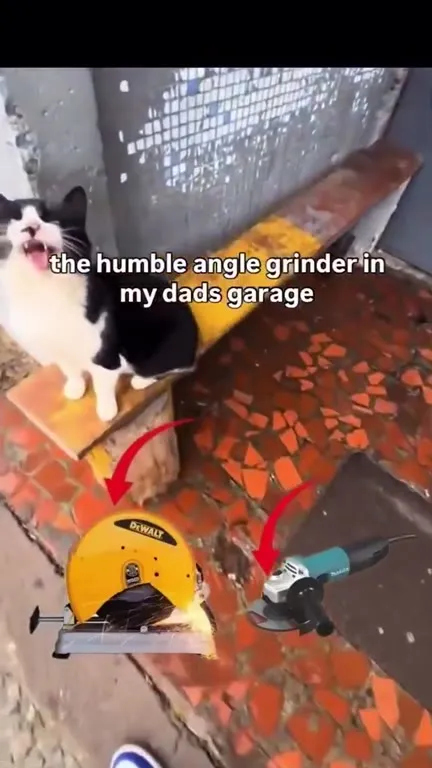 Dad’s Garage Angle Grinder