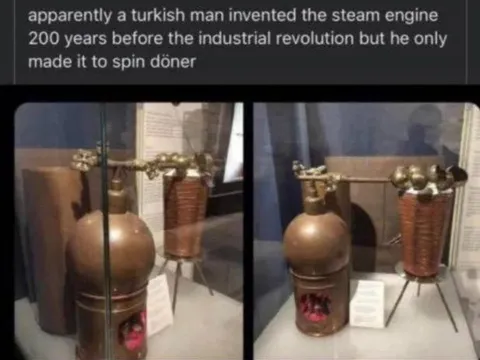 Steam Engine Döner Machine