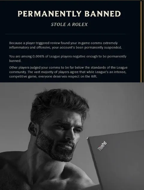 Permanently Banned for Stealing a Rolex