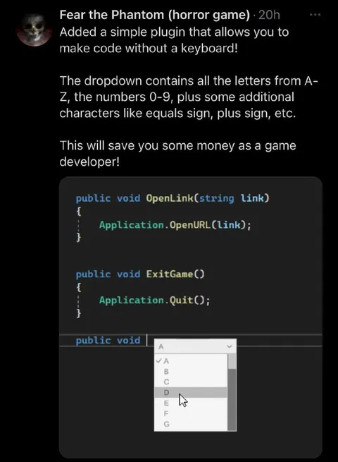 Coding Without a Keyboard