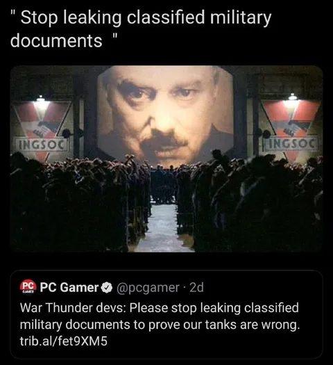 War Thunder Classified Document Leaks