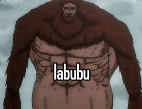 Labubu giant monster
