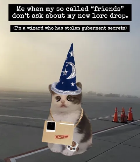 Wizard Cat Lore Drop