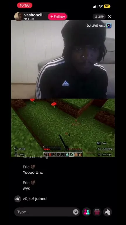 Minecraft Spider Makes Him Rage Quit