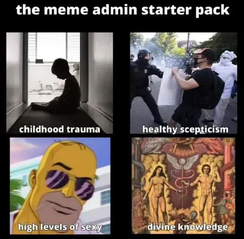 The Meme Admin Starter Pack