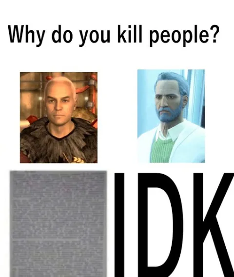 Why Do You Kill People?