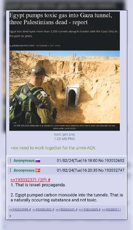 Toxic Gas Propaganda Debate