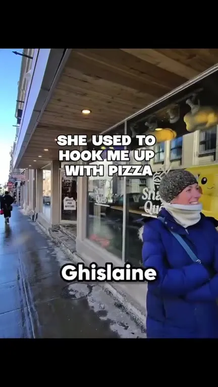 Ghislaine Used to Order Pizza