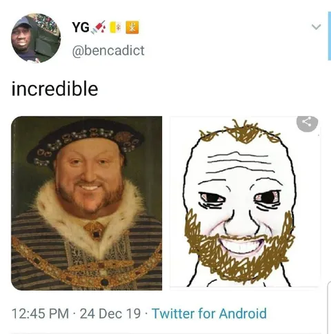 Incredible Henry VIII Wojak