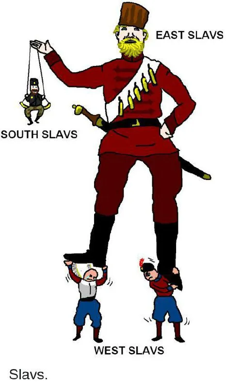 Slavs Holding Up Slavs