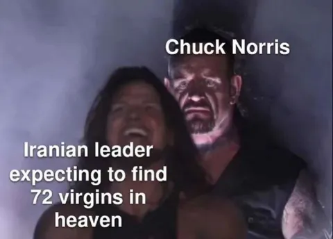 Chuck Norris in Heaven