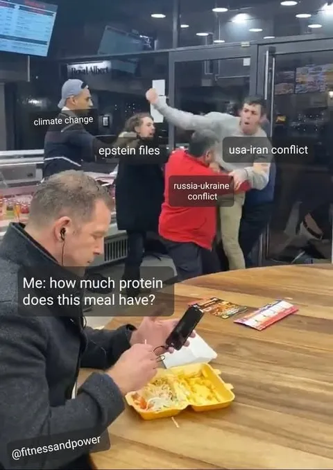 Protein While the World Burns