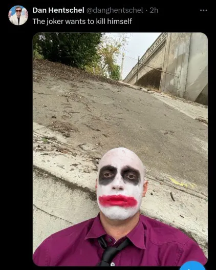 The Joker Wants to Kill Himself