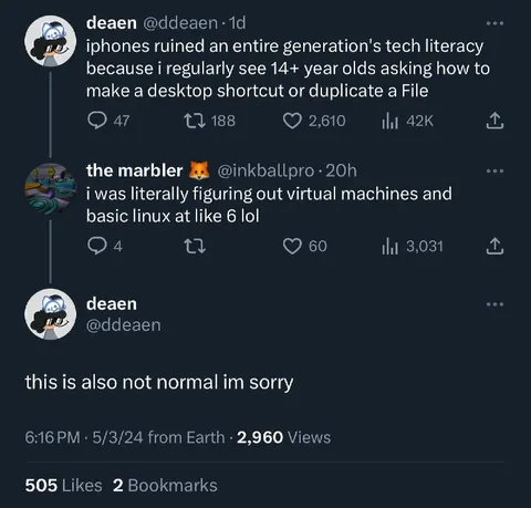 iPhones Ruined Tech Literacy