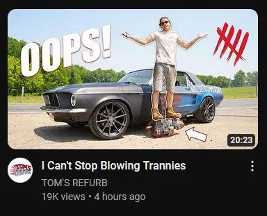 Oops Car Blowout