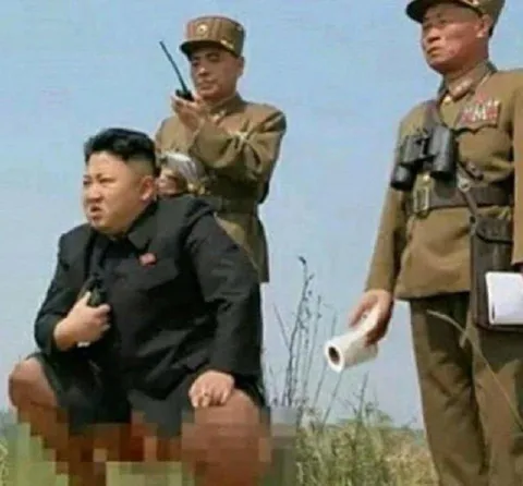 Ким Чен Ын и туалетная бумага