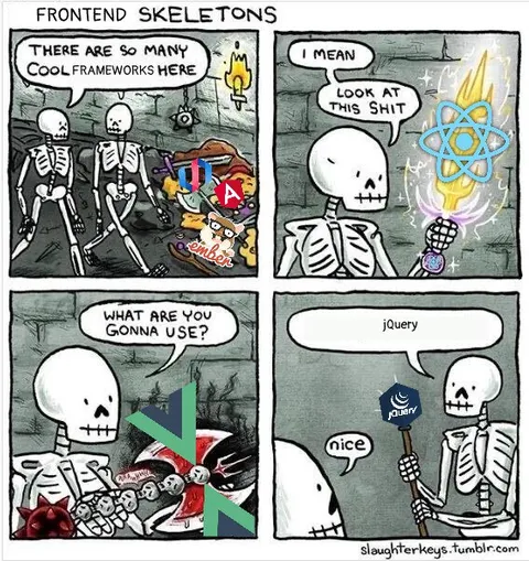 Frontend Skeletons Choose a Framework